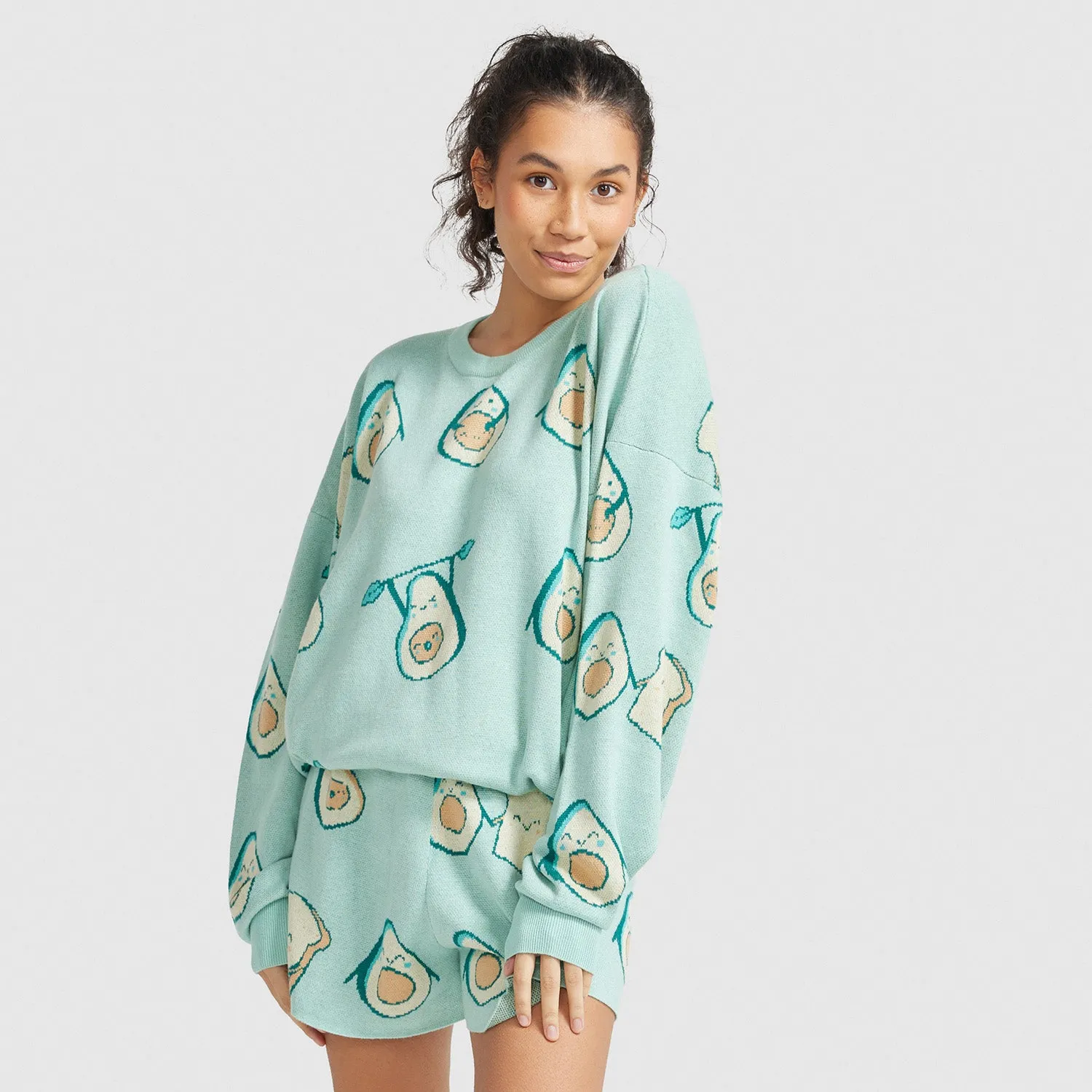 Avocado Knit Crew