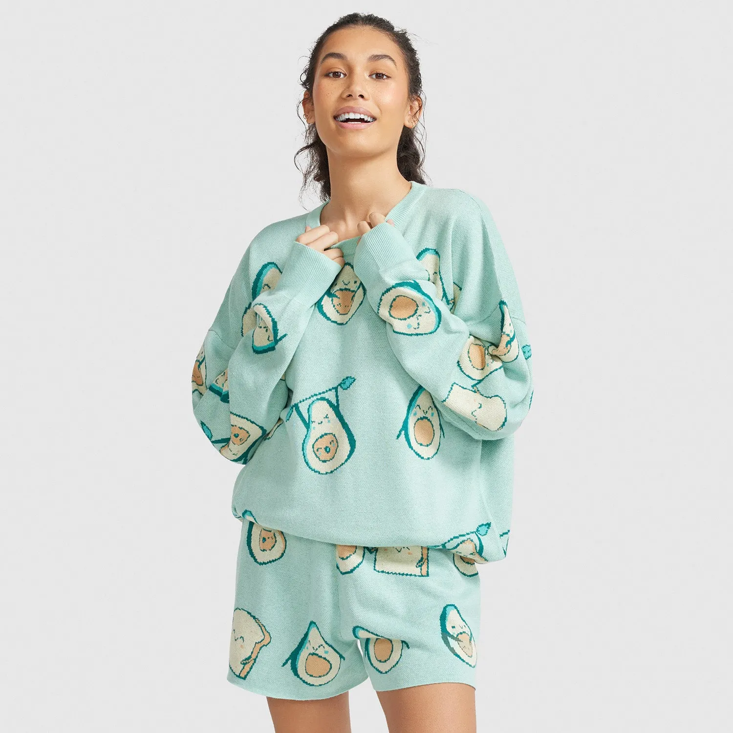 Avocado Knit Crew