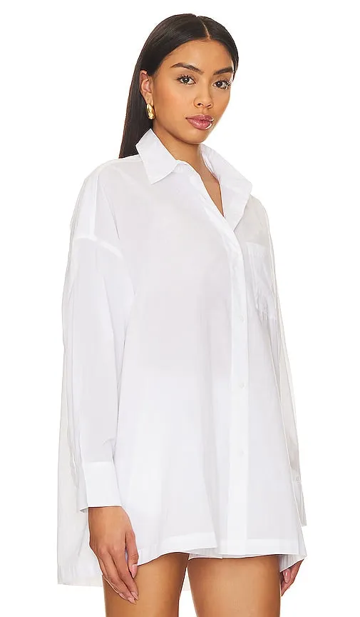 BEACH RIOT Alexa Top in White