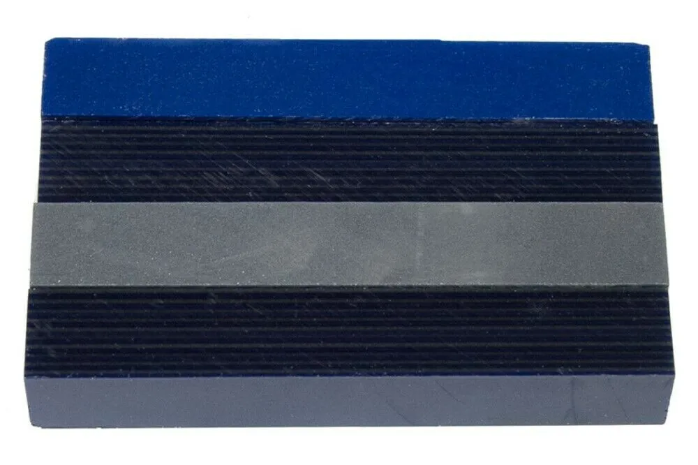 Blue Topaz Pinstripe Acrylic Pen Blank 3/4"x3/4"x3" BTWPBM1215 1pc Short