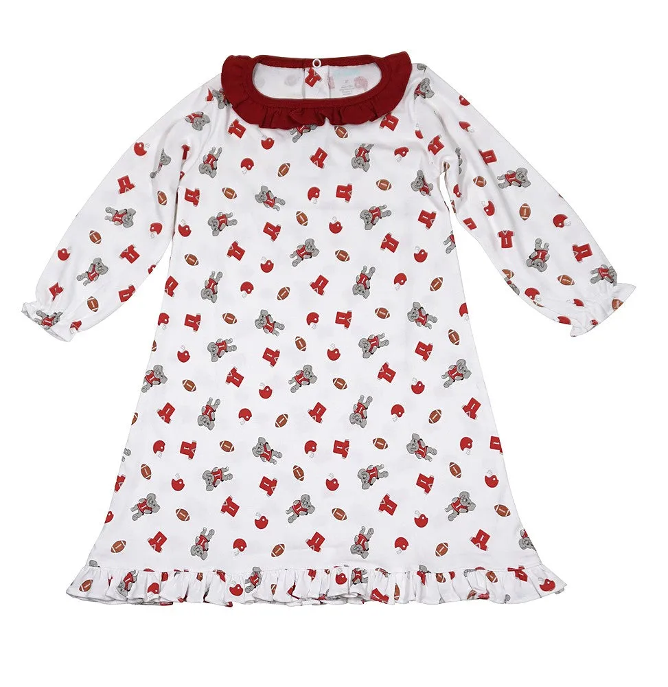 La Luna Girls Knit Dress - Red Alabama Crimson Tide