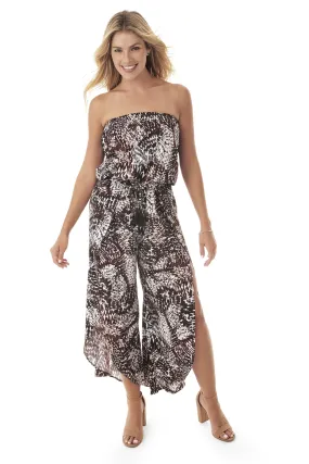 Pre-Order Penbrooke Bandeau Jumpsuit Swimsuit Cover-Up