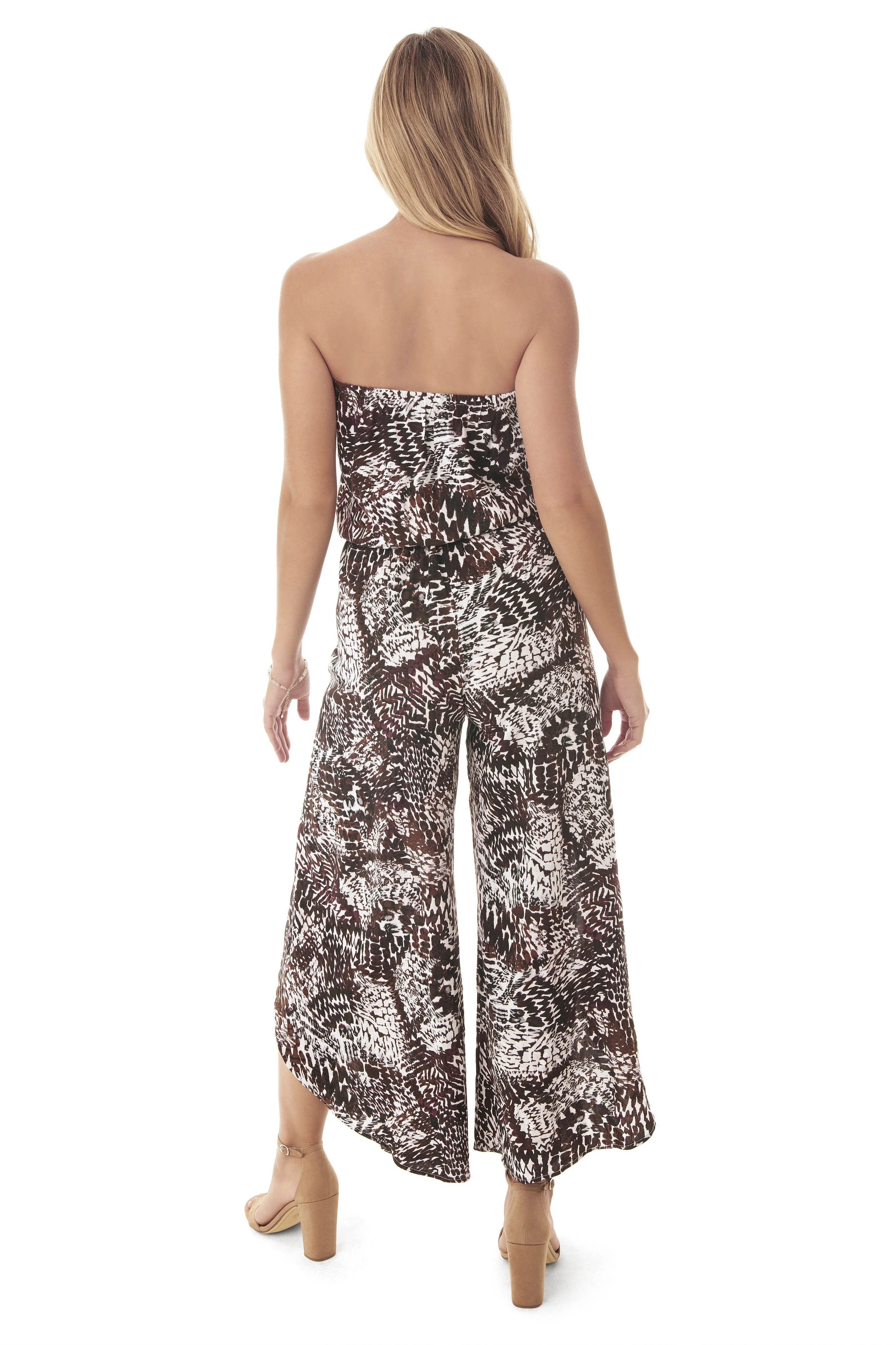 Pre-Order Penbrooke Bandeau Jumpsuit Swimsuit Cover-Up