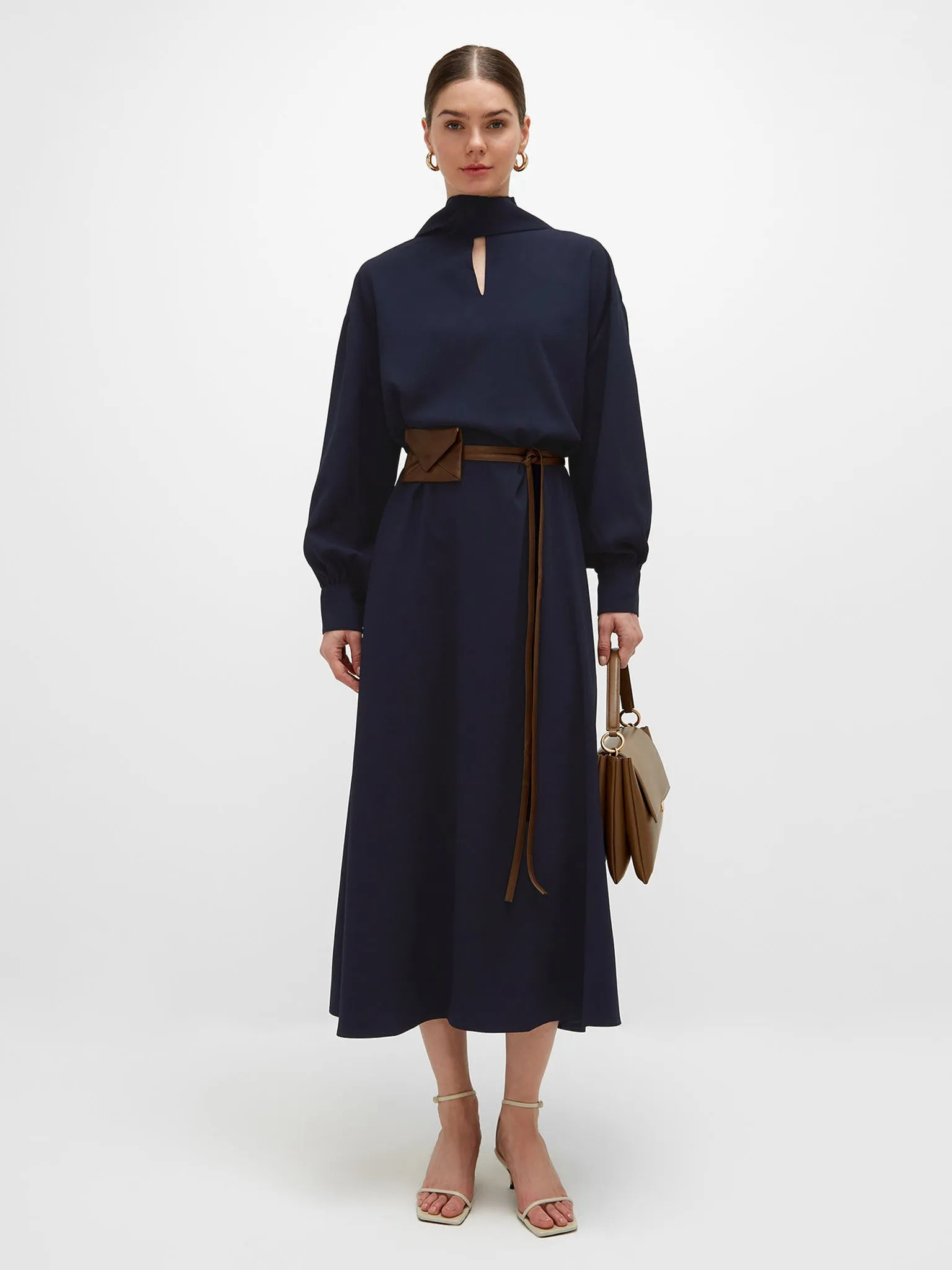 Rasha Dress - Dark Blue