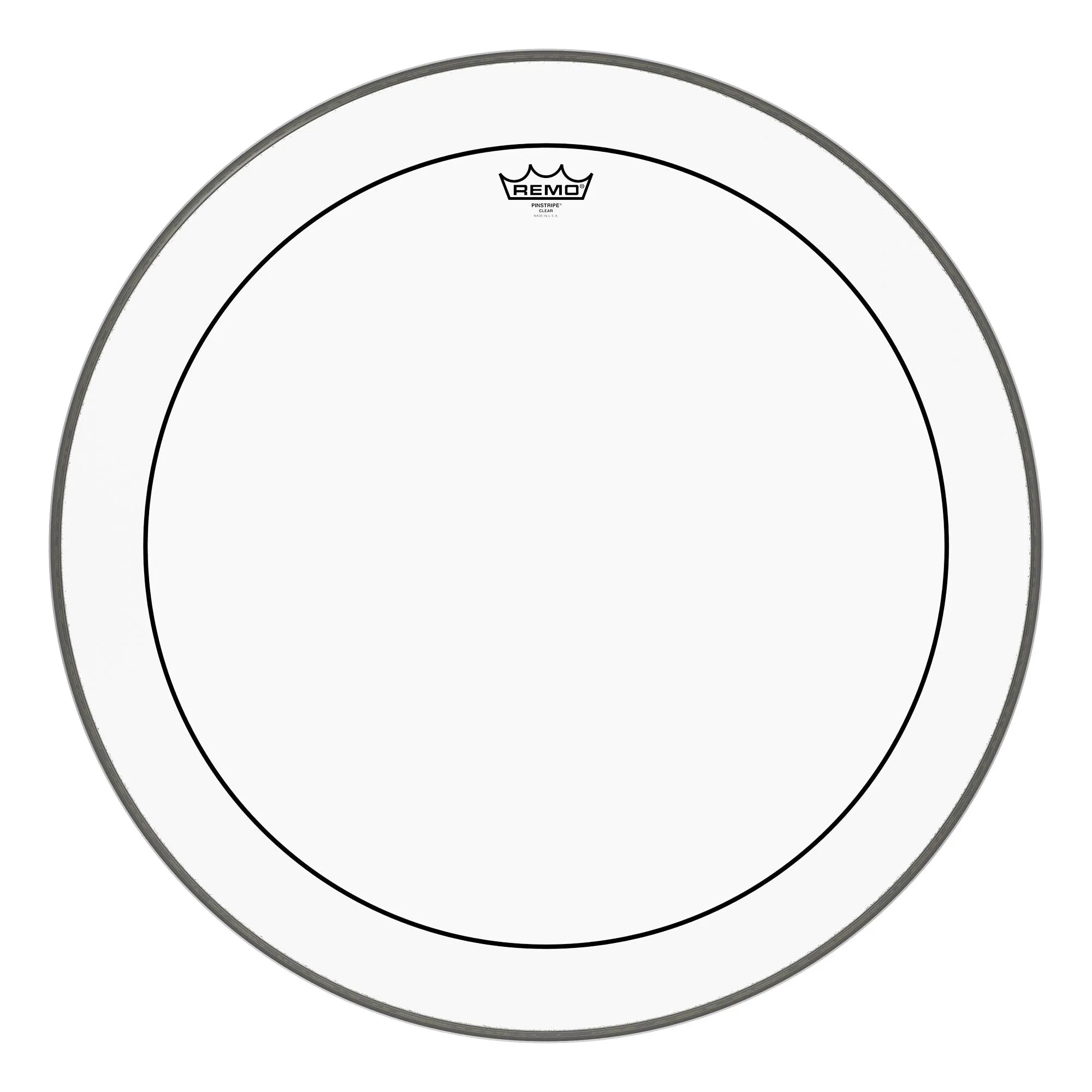 Remo 26" Clear Pinstripe Bass Drum Head