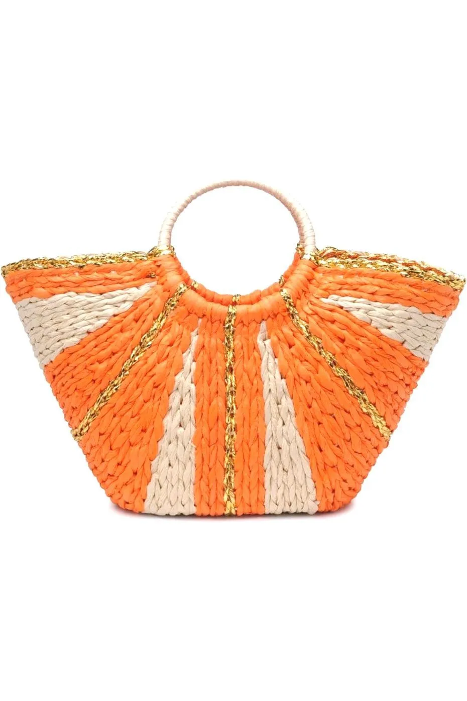 Straw Beach Tote Bag
