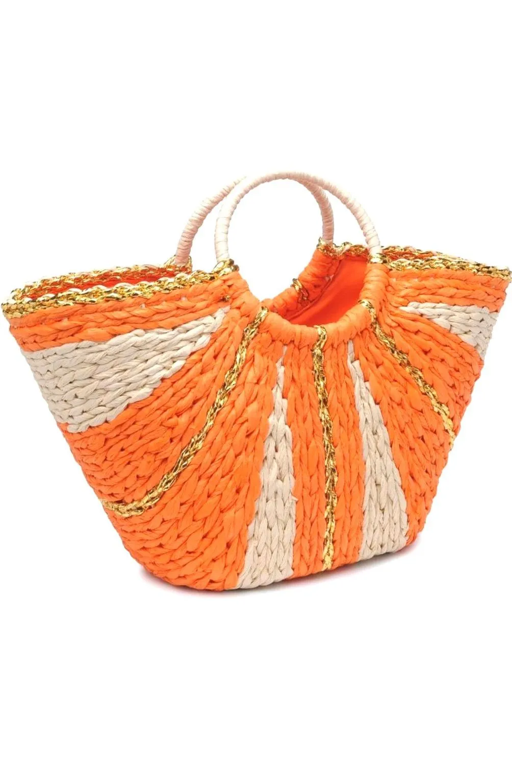 Straw Beach Tote Bag