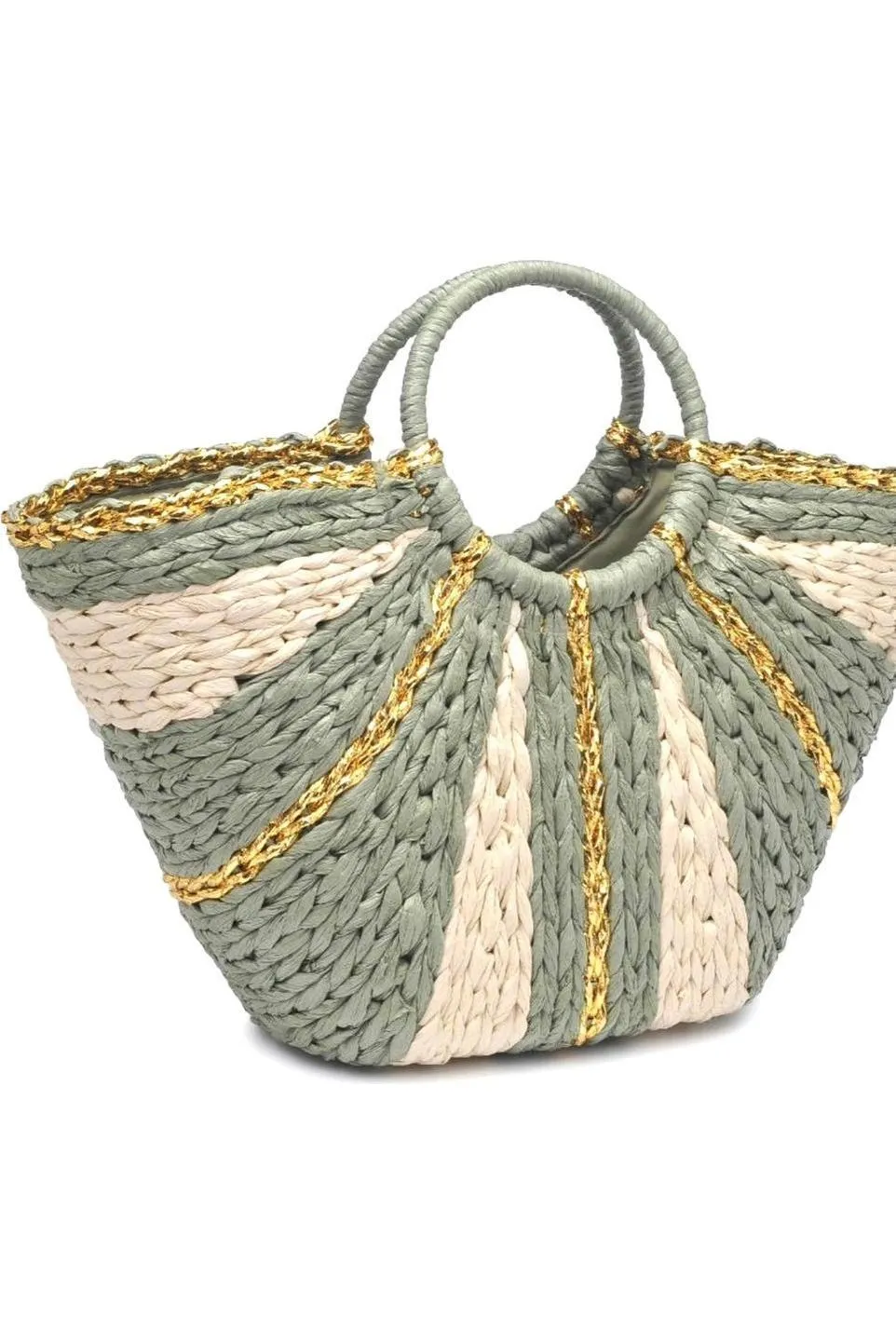 Straw Beach Tote Bag