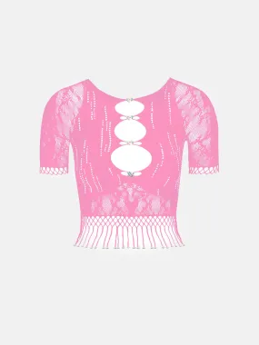 Urchin Top in Fuchsia Pink