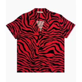 Zebra Button-Up
