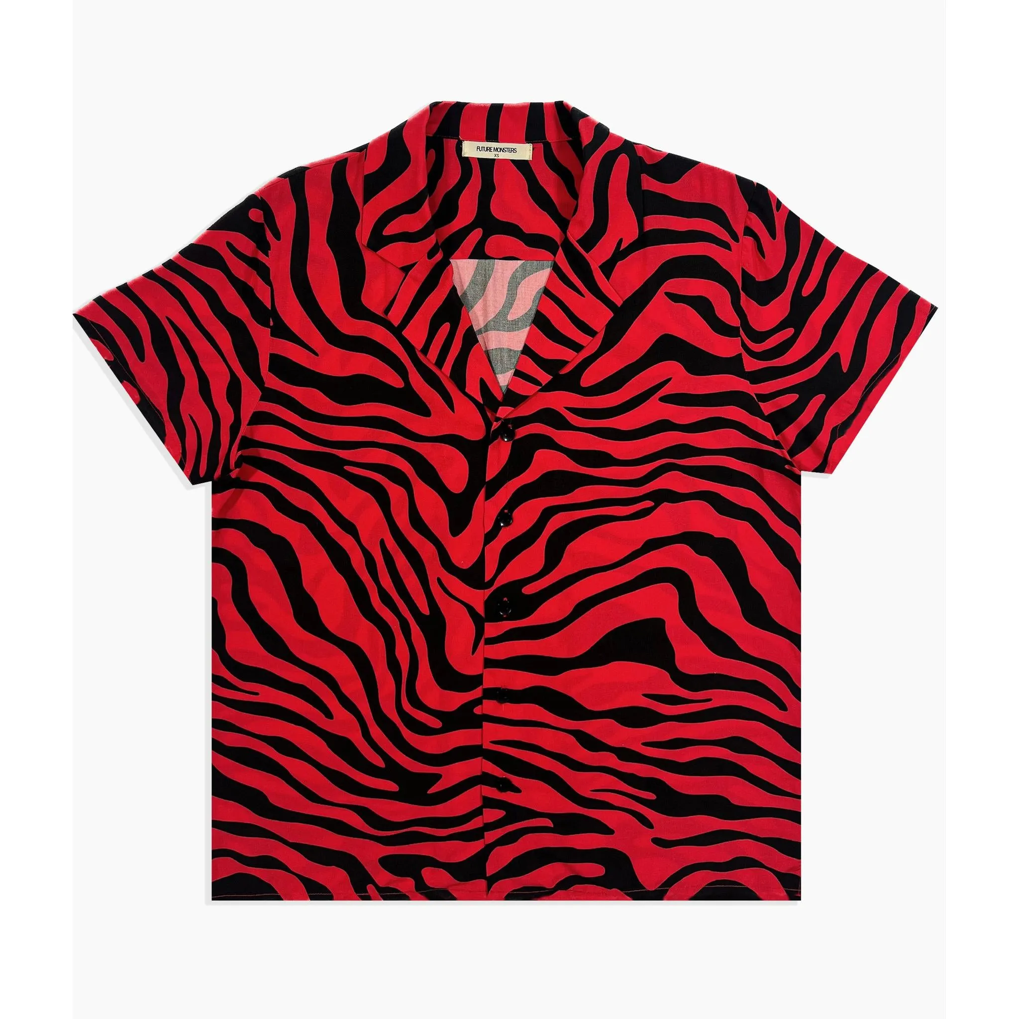 Zebra Button-Up